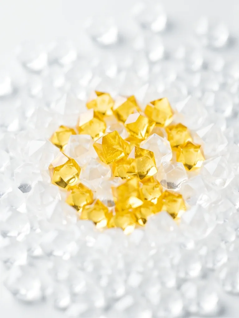 Crystalline nutrient structure